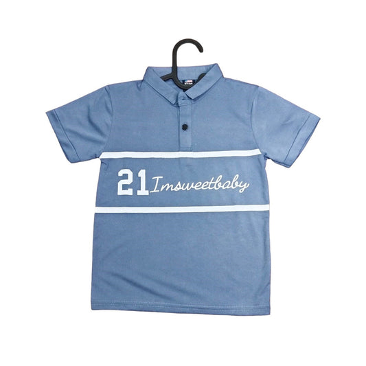 Boys' Blue Polo Shirt
