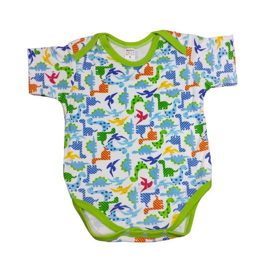 Colorful Baby Onesie with Fish Print