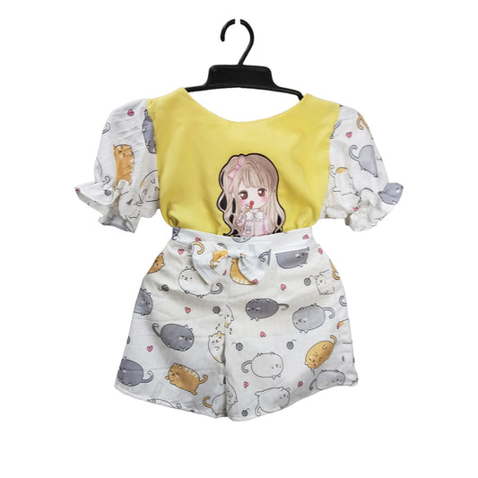 Adorable Cat-Themed Baby Onesie