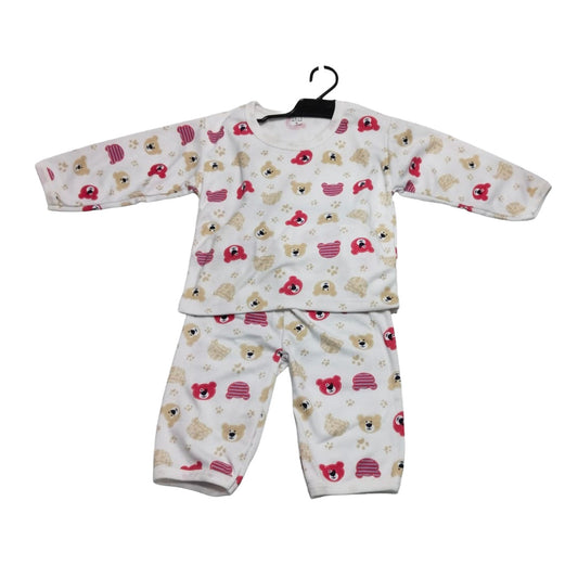 Adorable Baby Pajamas with Cartoon Character Print