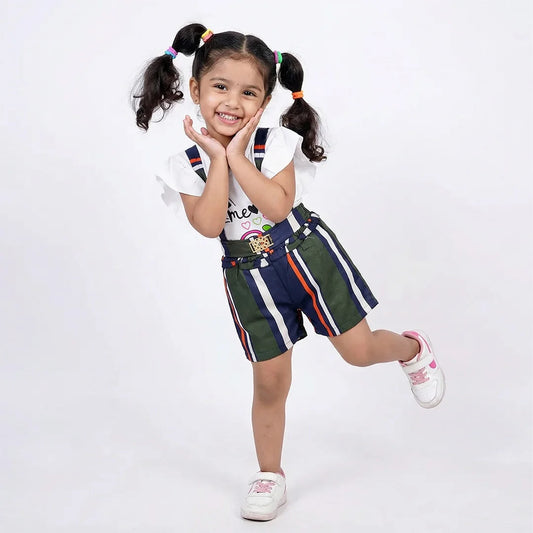 Cat Lover Children's Onesie and Shorts Set