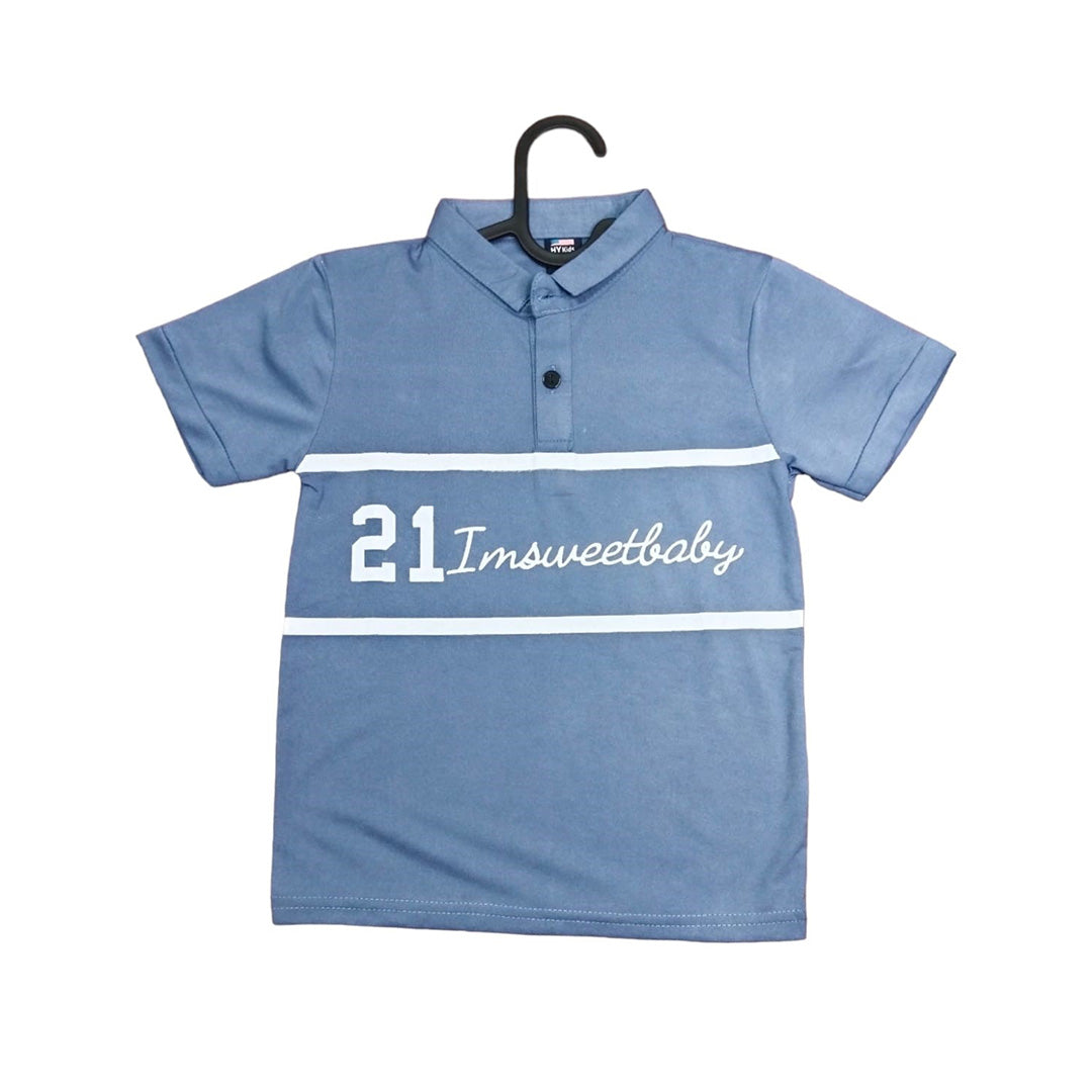Boys' Blue Polo Shirt