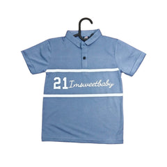 Boys' Blue Polo Shirt