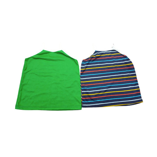 Green and Red Striped Sweater Bodysuit - 3D Rendering - Kids Tops