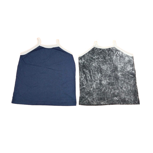 Twin Tops - Navy & Black Tank Tops