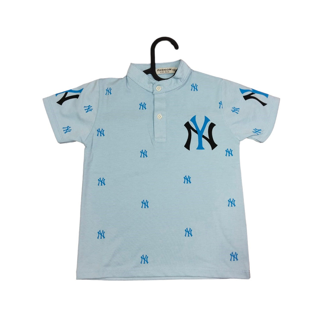 Kids New York Yankees Short Sleeve Polo Shirt