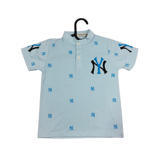 Kids New York Yankees Short Sleeve Polo Shirt