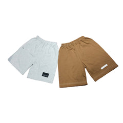 Men's Shorts Set - Brown & Gray