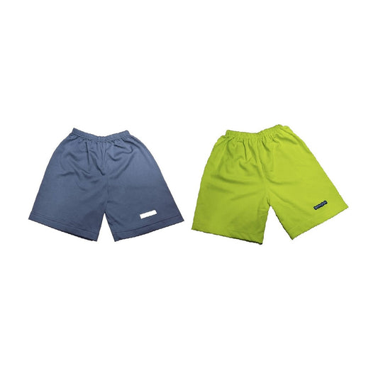 Fashionable Swimwear Shorts - Men's Brightly Colored Board Shorts in Green and Blue - Quick Dry and Comfortable