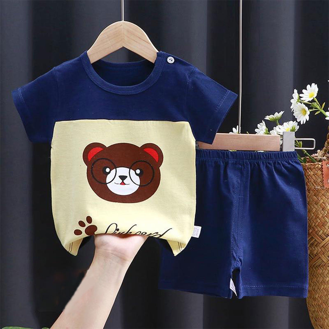 Bear Baby Onesie and Short Set