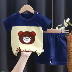 Bear Baby Onesie and Short Set