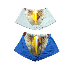 Eagle Boxer Shorts - Patriotic Eagles Underwear Set