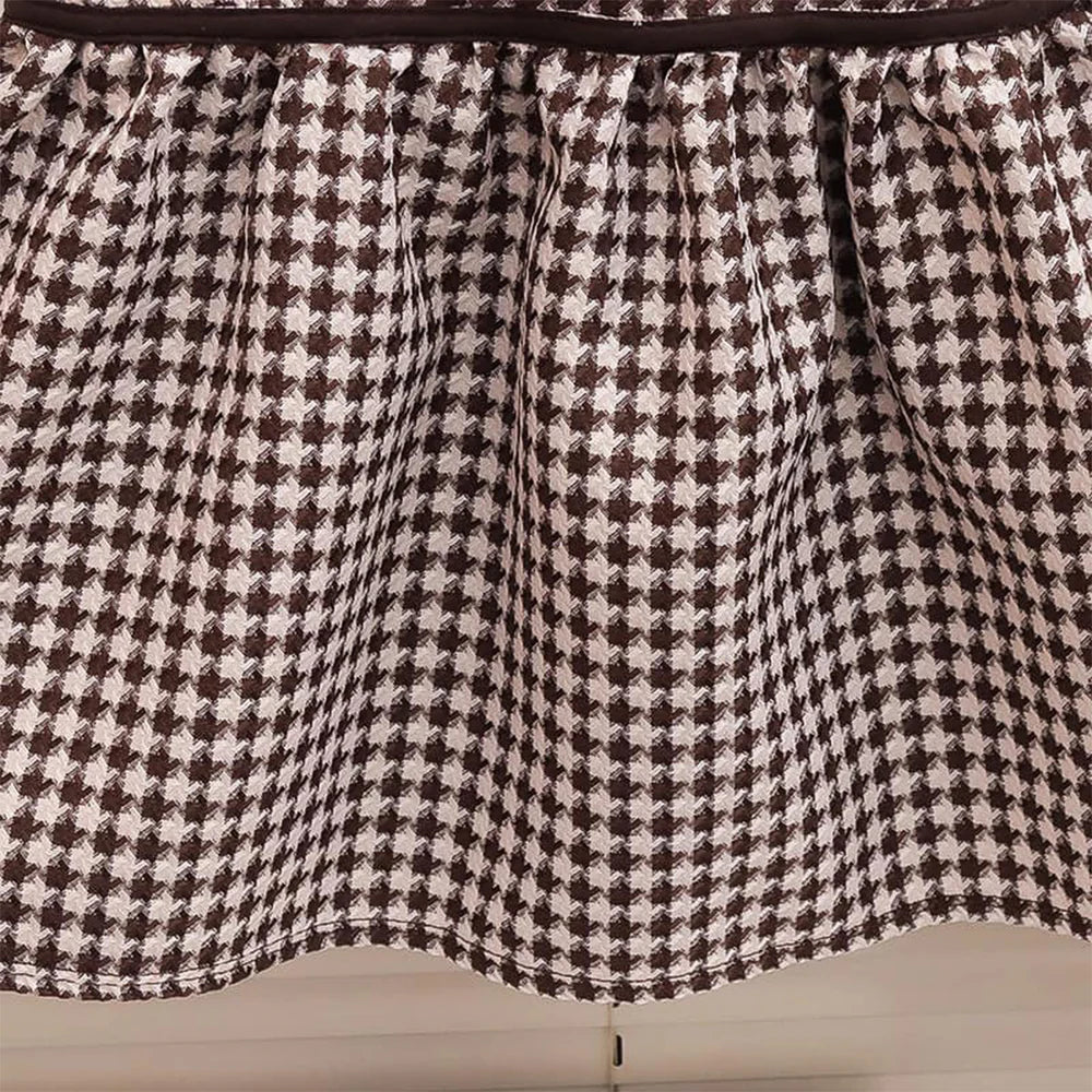 Cute Plaid Baby Dress with Ruffle Trim - Chic Checkered Toddler Fashion