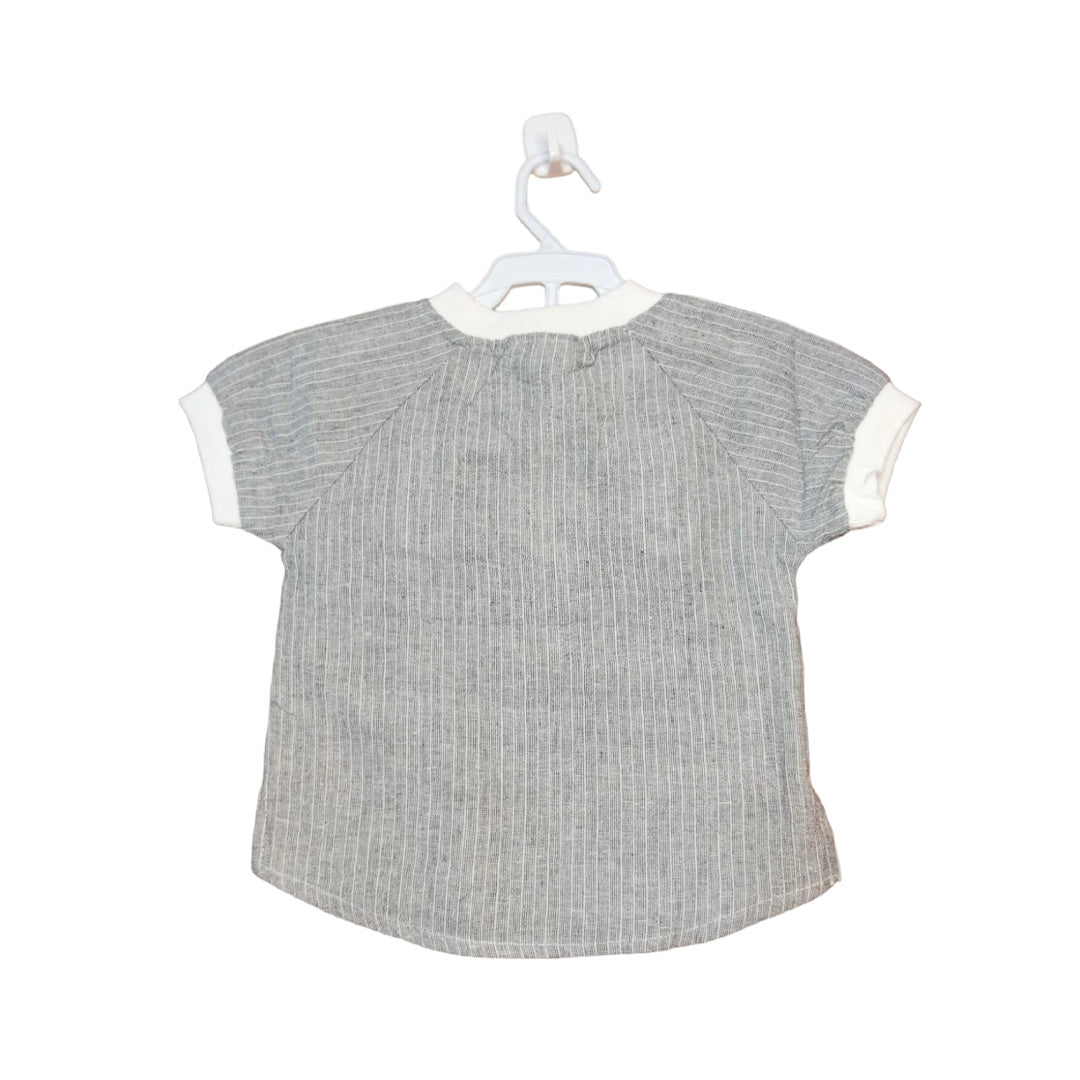 Cute Baby Boy Shorts with Print & Black Duck