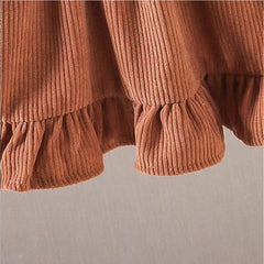 Adorable Baby Girl Dress - Chic Ruffled Design with Floral Embroidery - Perfect for Spring!