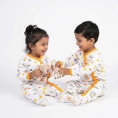 Baby Onesie with Animal Pattern | Soft Fleece, Comfortable Fit
