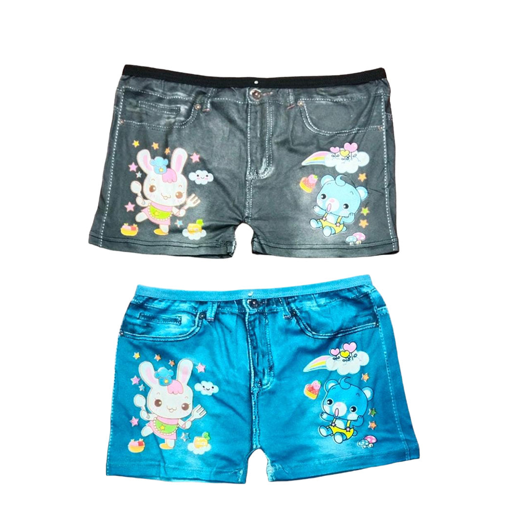 Cute Animal Shorts with Colorful Designs - Kids Trendy Summer Fashion.