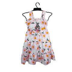 Pink & White Polka Dot Toddler Dress