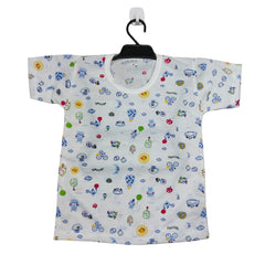 Unisex Baby Onesie with Floral Design