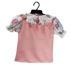 Colorful Baby Girl Romper with Hilarious Print