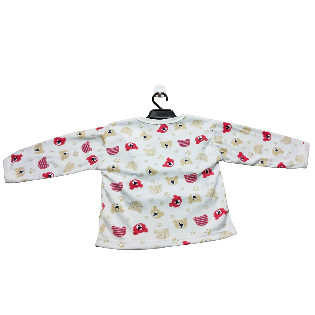 Adorable Baby Pajamas with Cartoon Character Print