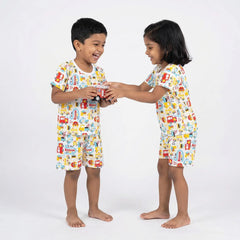 Kid's Fire Truck Pajamas - Boys