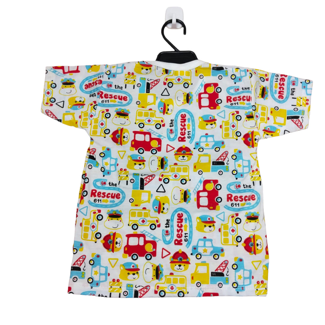Kid's Fire Truck Pajamas - Boys