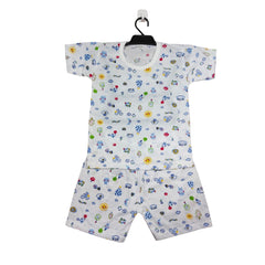 Unisex Baby Onesie with Floral Design