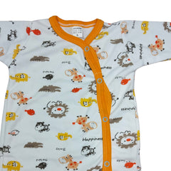 Baby Onesie with Animal Pattern | Soft Fleece, Comfortable Fit