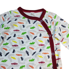 Baby One Piece Onesie - Carrots & Fish Print