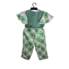 Floral Baby Onesie - Girls One Piece Jumpsuit, Baby Romper with Flower Design, Babies Clothing, Toddler Outfit