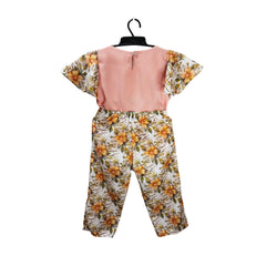 Floral Jumpsuit with Playful Pattern | Comfortable Children's Clothing.