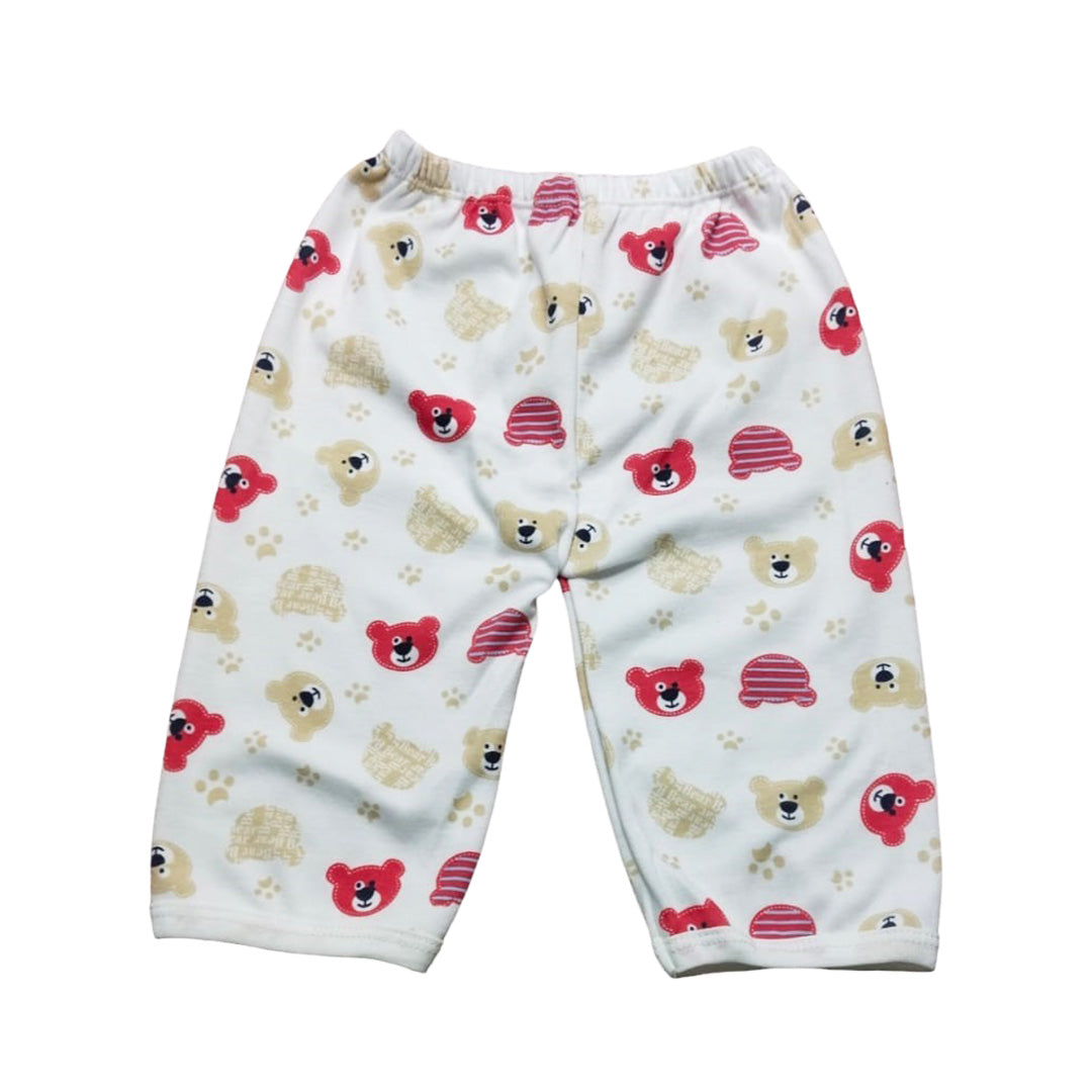 Adorable Baby Pajamas with Cartoon Character Print