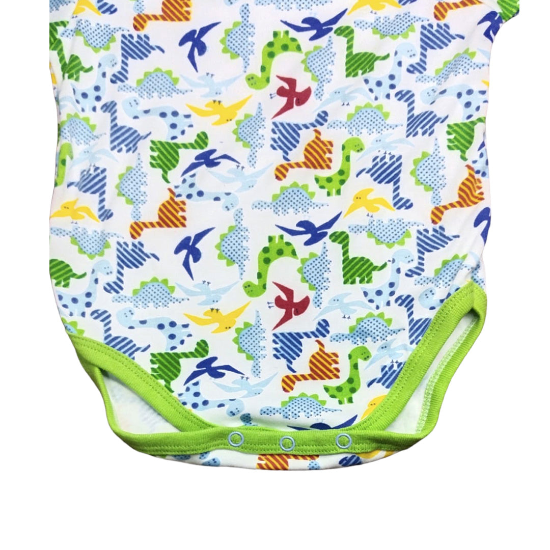 Colorful Baby Onesie with Fish Print