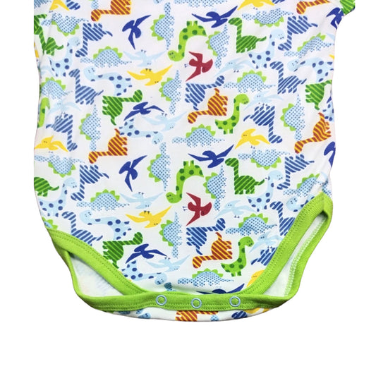 Colorful Baby Onesie with Fish Print