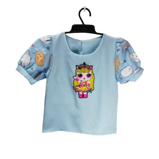 Adorable Two-Piece Onesie Pajamas with Animal Pattern