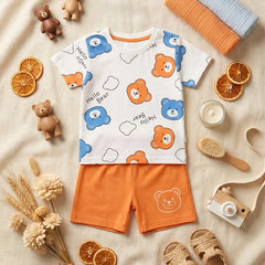 Cute Kids Pajamas & T-Shirt Set | Soft Matching Baby and Toddler Outfits