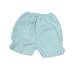 Blue Baby Dress with Floral Ruffle Sleeve Romper - Soft Cotton Fabric, Adorable Print, Perfect Fit for Babies