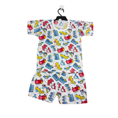 Adorable Fire Truck Baby Onesie - Comfortable & Charming