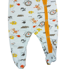 Baby Onesie with Animal Pattern | Soft Fleece, Comfortable Fit