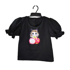 Black and White Striped Overalls with Adjustable Straps, Kids' Play Overalls.