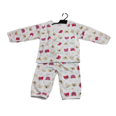 Adorable Baby Pajamas with Cartoon Character Print