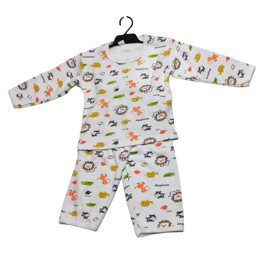 Children's Pajamas with a Fun Fish Pattern