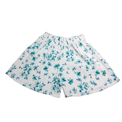 Vintage Floral Patterned Crop Top