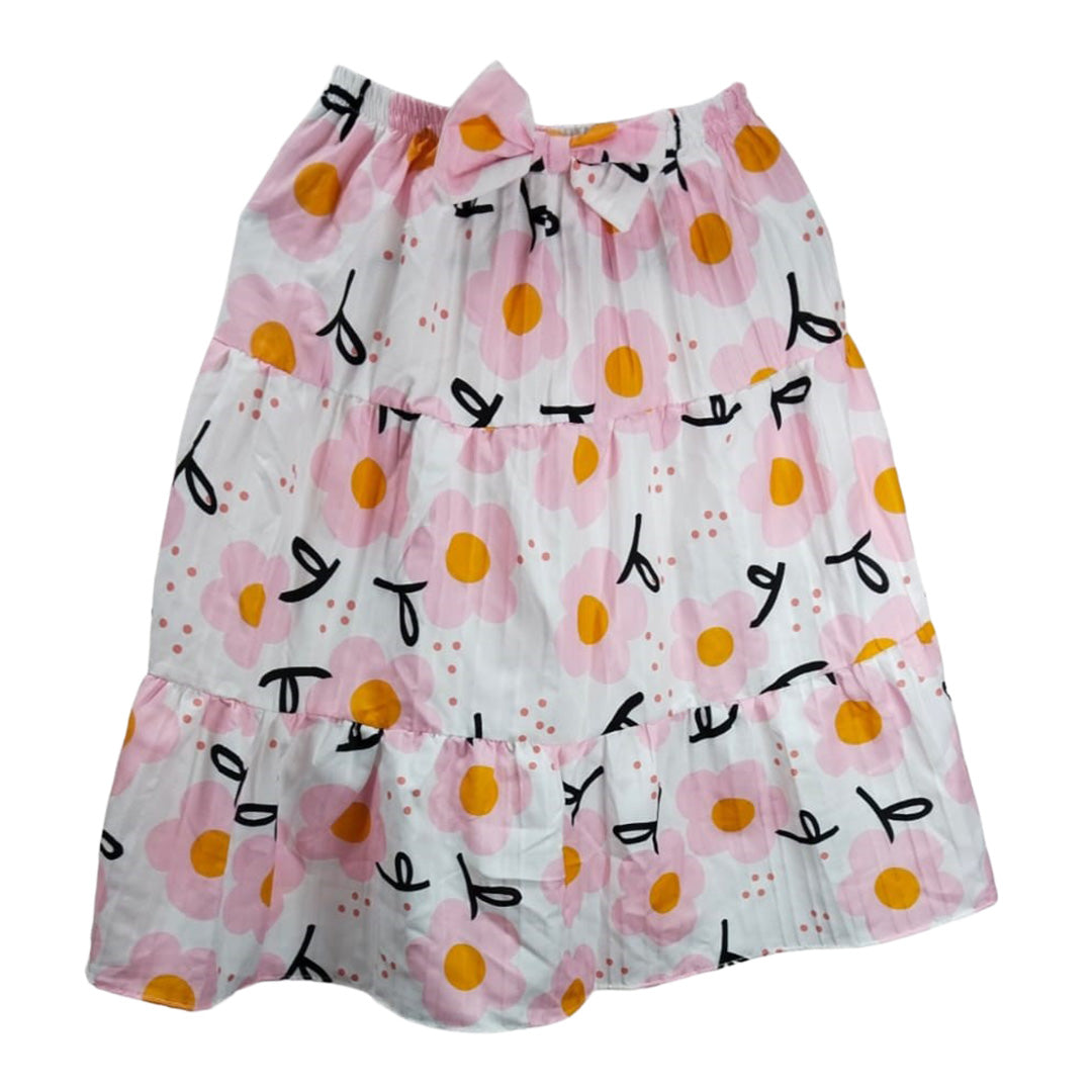 Pink & White Polka Dot Toddler Dress