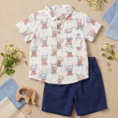 Baby Clothes Set with Shirt and Shorts
