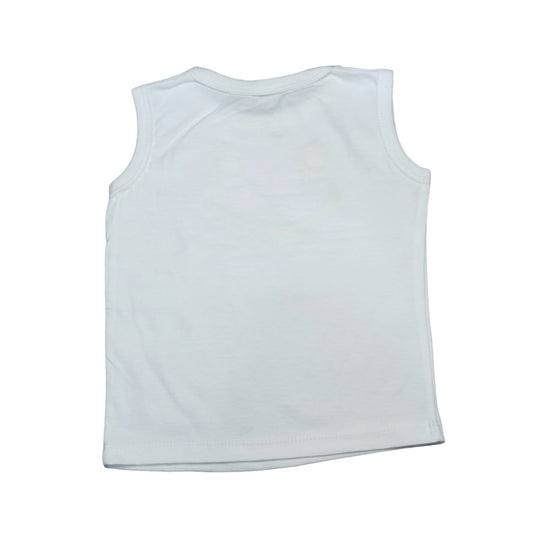 Adorable Baby Onesie with Bear and Paw Prints