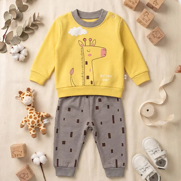 Chic Baby Jumpsuit and Pajamas Set