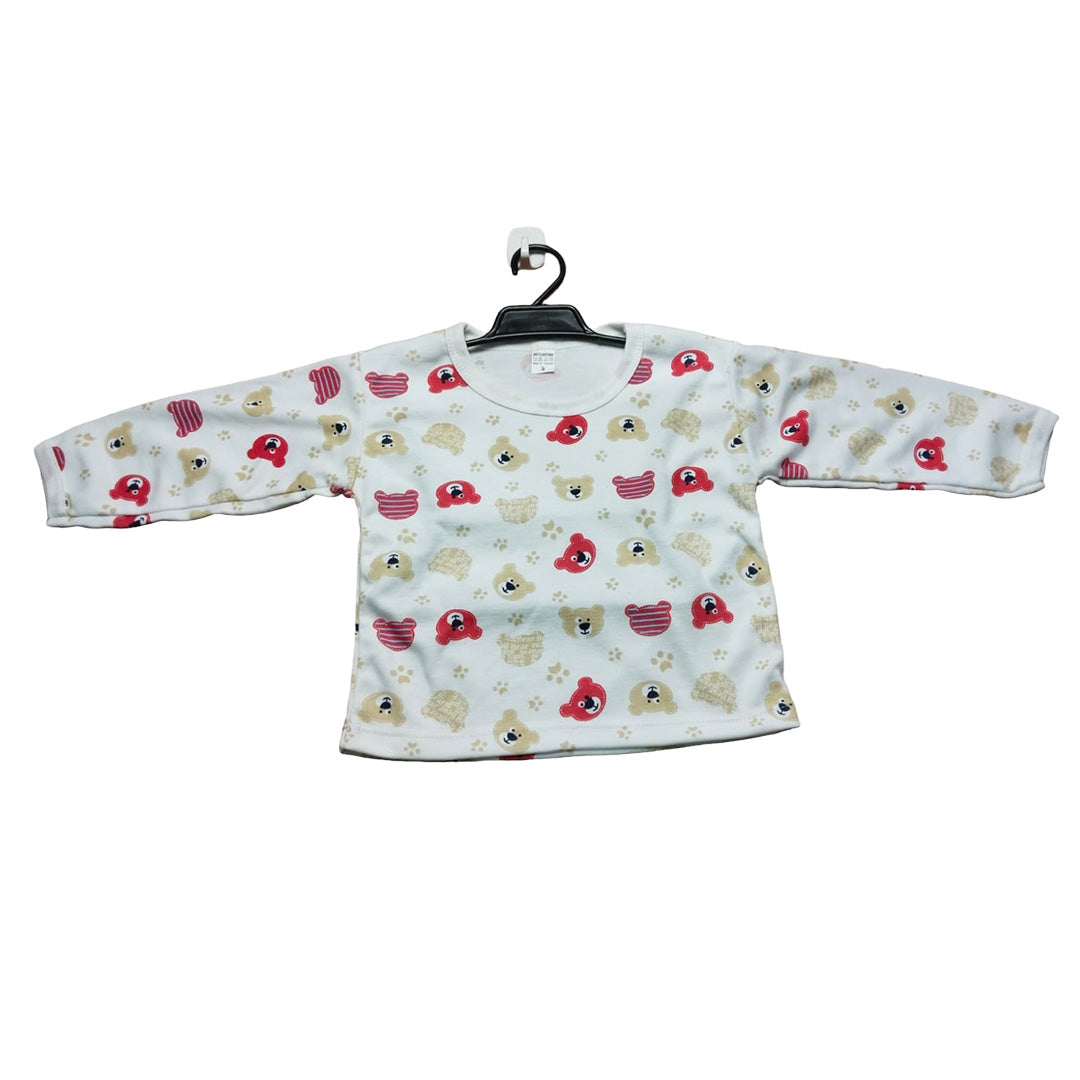 Adorable Baby Pajamas with Cartoon Character Print