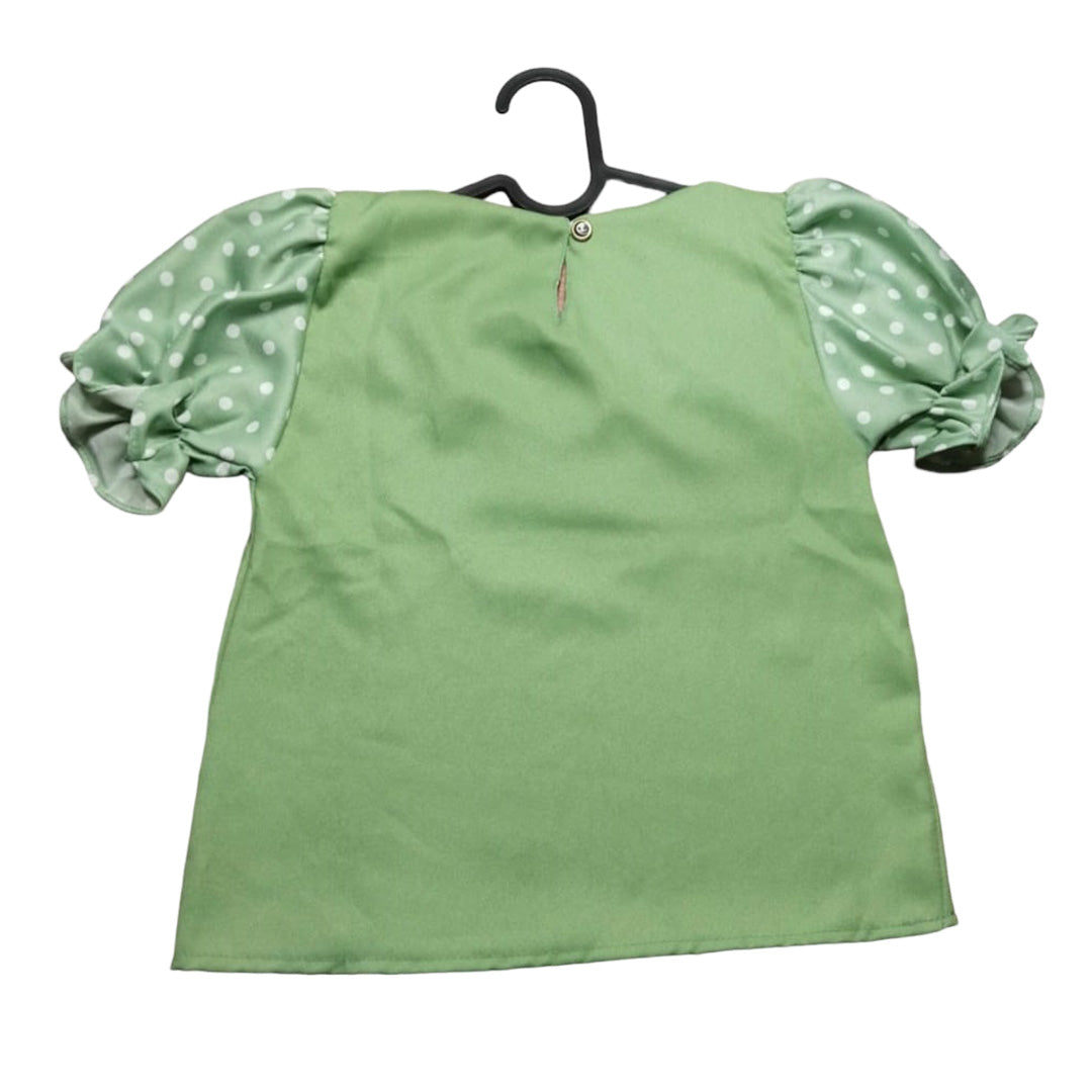 Girls' Fashionable T-Shirt with Unique Design